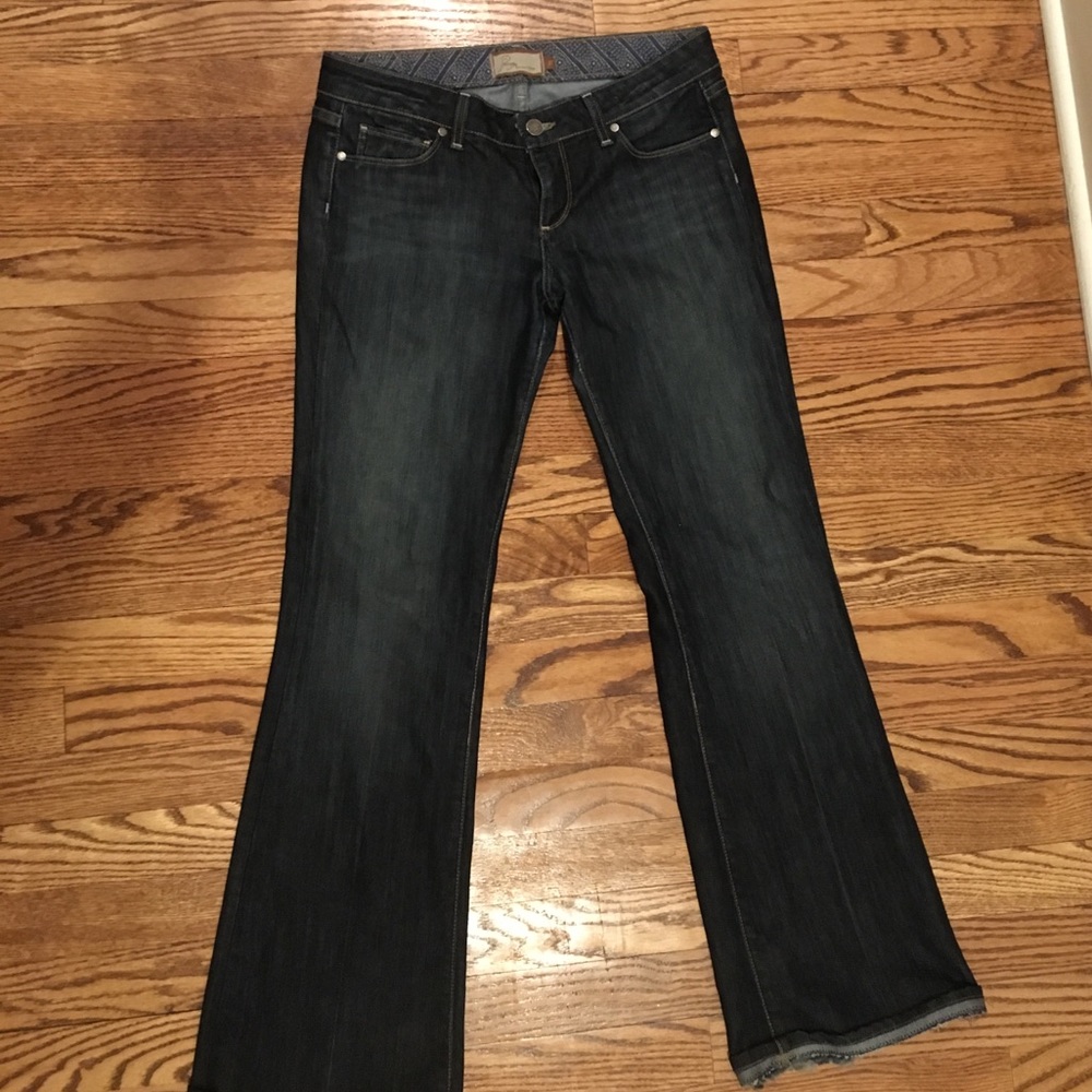 Paige Denim Laurel Canyon Low Rise Boot Cut